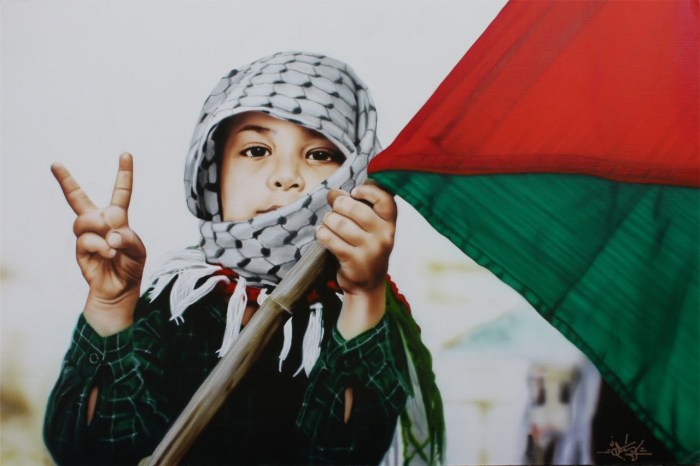 Palestine_Children_Freedom_Victory_Sign_Flag_Resistence_Intifada